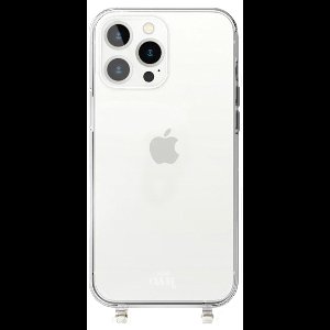 xoxo Wildhearts siliconen hoesje geschikt voor iPhone 13 Pro hoesje - Hoesje zonder koord - Shockproof case - Telefoonhoesje geschikt voor telefoonkoord - Transparant