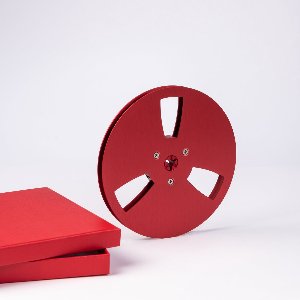 RTM Metal Reel Red 1/4 x 7