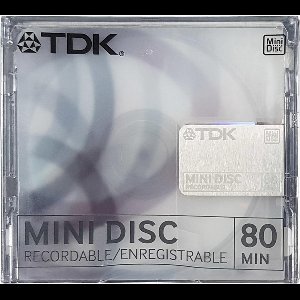 TDK Recordable Mini Disc Grey 80 Min