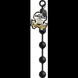 Boneyard (All) Ass Ballz - Anal Beads - M black