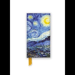 Flame Tree Slimline Journals- Vincent van Gogh: The Starry Night (Foiled Slimline Journal)