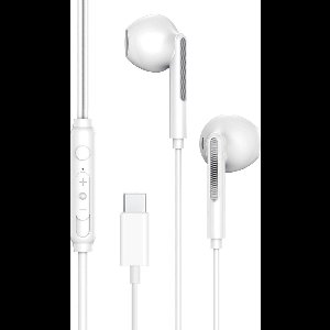Oortjes met Draad - USB-C Aansluiting - In-Ear Oordopjes met Draad - Bedrade Oortjes - Oortjes met Draad en Microfoon