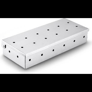 Smokerbox - Smoker Box - Rookbox - RVS - Rookhout houder Barbecue - Kamado