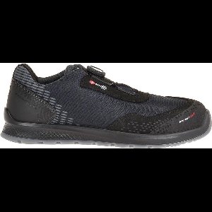 Sixton Newport Sneaker Werkschoenen Boa Zwart Laag S3