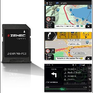 Zenec Z-EMAP66-PC3 | Navigatie software SD-kaart - Z-N956, Z-N965 en Z- N966