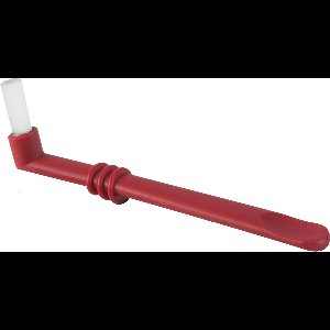 Joe Frex Groepborstel Espressomachine - Reinigingsborstel - Met waterkering (Rood)