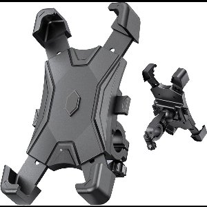 Techvavo® Telefoonhouder Fiets – 360 Graden Draaibaar - Anti Shock & Vibratie – GSM Mobiel Houder - Fietshouder ook Voor Scooter & Motor - Universeel