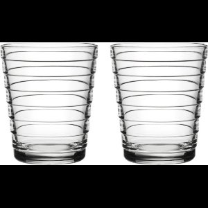 Iittala Aino Aalto - Tumbler Glazen Set - Waterglas - Vaatwasserbestendig - Transparant - 22 cl - 2 Stuks