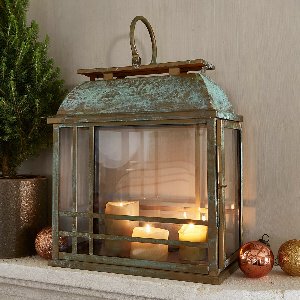 LOBERON Lantaarn Eglise antiekbruin