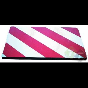 Lange lading bord voor de aanhanger, 200mm x 330mm, kunststof