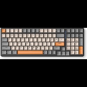 Fuegobird K3 Mechanisch Gaming Toetsenbord - 100keys - Rood Switch - QWERTY - Mechanical RGB Backlight Keyboard - Shimmer