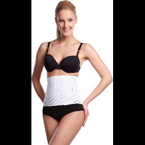 KP Special 23cm XXXL wit – buikband voor gebruik na plastische chirurgie in de buik, zoals een buikwandcorrectie, DIEP-flap, herniaoperaties of liposuctie van de buik