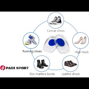 Padisport Hielspoor Zolen Maat 41-46 - Hakverhoger - Gelzooltjes Hielspoor - Zooltjes Hielspoor- Hielspoor Zolen - Hielspoor Zooltjes - Gelzolen - Hielverhoger - Hielspoor - Hielspoor+zooltjes - Hielspoor Inlegzool - Hielspoor Zooltjes Dames