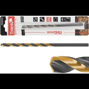 Tvardy Lang metaalboor - HSS M2 - TiN coating - 7 mm - zwart/goud