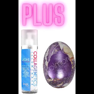 Devoted Creations Collagenetics Illuminate Light 210 ml PLUS Colmore Ei Lila