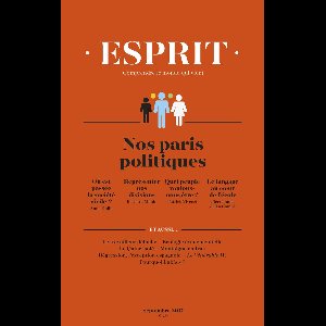 Esprit septembre 2017 - Nos paris politiques