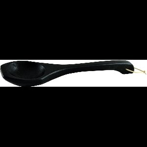 Saunia - Houten saunalepel - zwart - 40cm