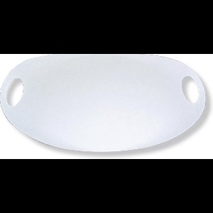 Point-Virgule Dienblad - Ovaal - Wit - 55 x 35cm