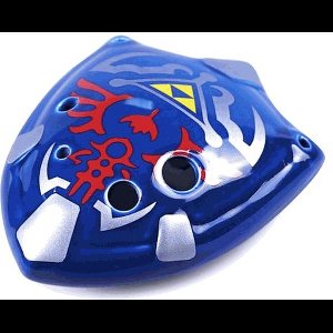 STL Zelda Schild Ocarina - C - 6 gaten - Keramiek