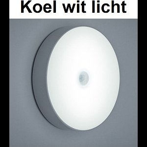 TechU™ 3 Stuks Intelligente Lamp met Sensor – Automatisch aan en uit – Nachtlamp – USB Oplaadbaar – Koel Wit Licht