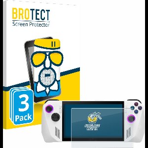 BROTECT - Screenprotector voor ASUS ROG Ally (2023) / Ally X (2024) - Folie Beschermfolie Beschermglas matte 3 Stuks