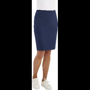 Brook Taverner Rok Harriet, rechte snit BT2393 - Denim - 42 EU (14 UK)