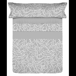 Set beddengoed Tejidos Reina Blauw Bed van 150