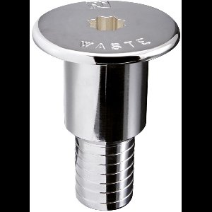 Hollex Dekdop messing Vuilwater 38mm Lier