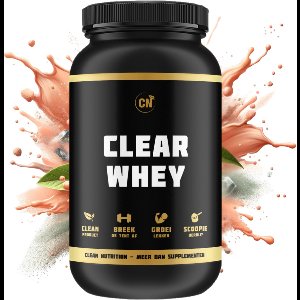 CN Supplements Clear Whey - Peach Ice Tea - Eiwit Limonade - Proteine poeder - 500 gram - 20 Shakes