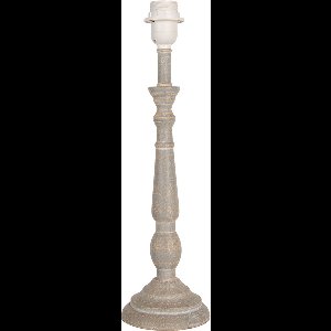 Clayre & Eef Lampenvoet Ø 13x45 cm Bruin Hout