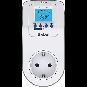 Theben Digitale Wekker Timer Stekker Met Bluetooth 2600W - 0200130 - E3YRN