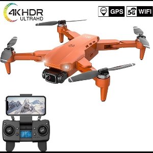LUXWALLET LIBRA² - 30KM/h - 214 Gram - WiFi GPS 4K Drone - 2MP - EIS Stabilisator - 1200 Meter 5G Afstand + 2x Accu