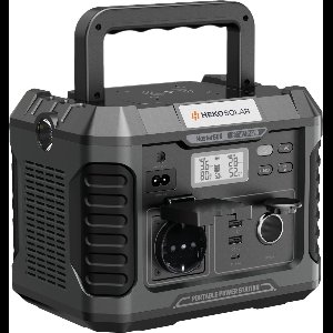 Heko Solar® Master 600 - Powerstation - 600W (1200W Piek) - 346Wh Capaciteit - Draagbaar - Geschikt voor Zonnepanelen - Generator - Voor Noodpakket, Stroomuitval, Kamperen en Outdoor