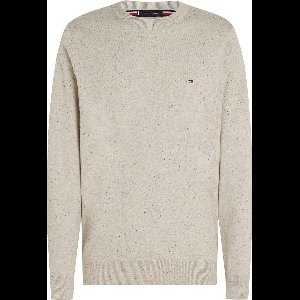 Tommy Hilfiger Cashmere Sweater Heren - Lichtgrijs - Maat S