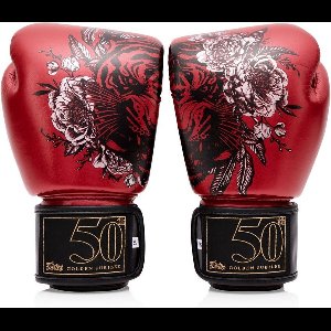 Fairtex (kick)bokshandschoenen Golden Jubilee Premium 12oz