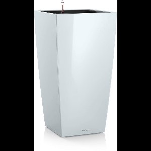LECHUZA CUBICO PREMIUM 30 - Plantenbak - met uitneembare binnenbak - met bewateringssysteem - ALL-IN-ONE set - warm ice - limited edition