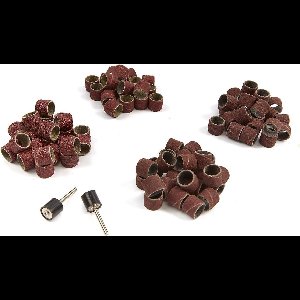 100 Delige Schuurdrumset incl. 2 Schuurdrumhouders