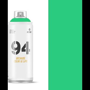 MTN94 Muntgroene spuitverf - 400ml lage druk en matte afwerking