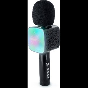 Bigben Party Karaokemicrofoon voor kinderen - Met LED + Bluetooth - Zwart