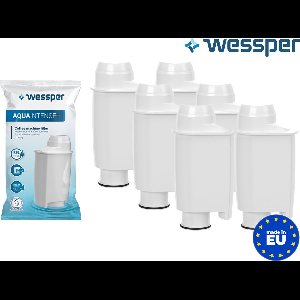 Waterfilter compatibel met Philips Saeco CA6702 / 00 Waterfilter Intenza+ - Gaggia Intenza+ - Brita Intenza+ Waterfilter - 6 stuks