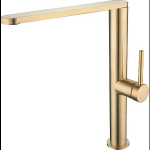 Keukenkraan Goud RVS geborsteld Italiaans design Elegante OMNITAIR