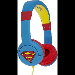 Superman - kinder koptelefoon - volumebegrenzing - verstelbaar - comfortabel