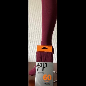 Pretty Polly Panty - Dikke - Opaques - 60 Den. - S/M - Wine