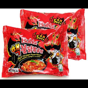 Samyang Hot Chicken Flavor Ramen Buldak - 2x Spicy Noedels - 2 x 140 gram