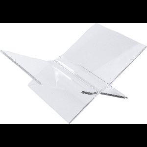 Boekenstandaard - Acrylglas Boekenhouder - Transparant - 36x24cm - Modern Design - Boekensteun - Bookstand - Book Holder