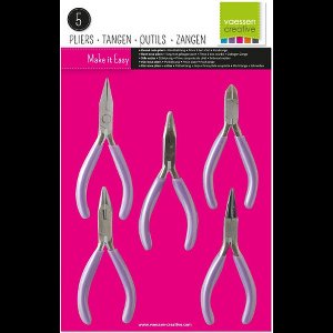 Vaessen Creative Tang - 5 delige tangen set - sieraden