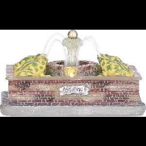 LuVille Efteling Miniatuur Kikkerfontein - L15 x B11 x H8 cm