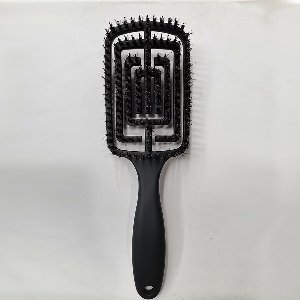 Haur - Haarborstel & massagekam - nylon ronde tips & zwijnhaar - comfortabele haarkam