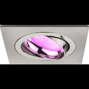 Ledvion - 1X SMART LED Inbouwspot Sevilla - Dimbaar - WiFi - RVS