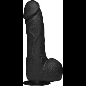 The Perfect Cock 7.5" - With Removable Vac-U-Lock Suction Cup - Strap On Dildos - Doc Johnson (all),Doc Johnson - Kink - black